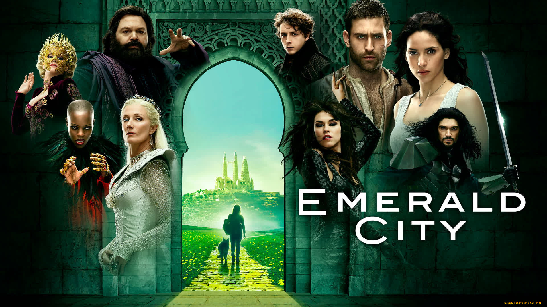 emerald city,  , emerald, city